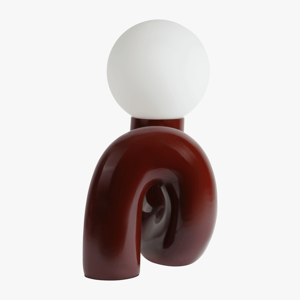 Siena Table Lamp | Sculptural Curved Design for Soft Ambient Lighting