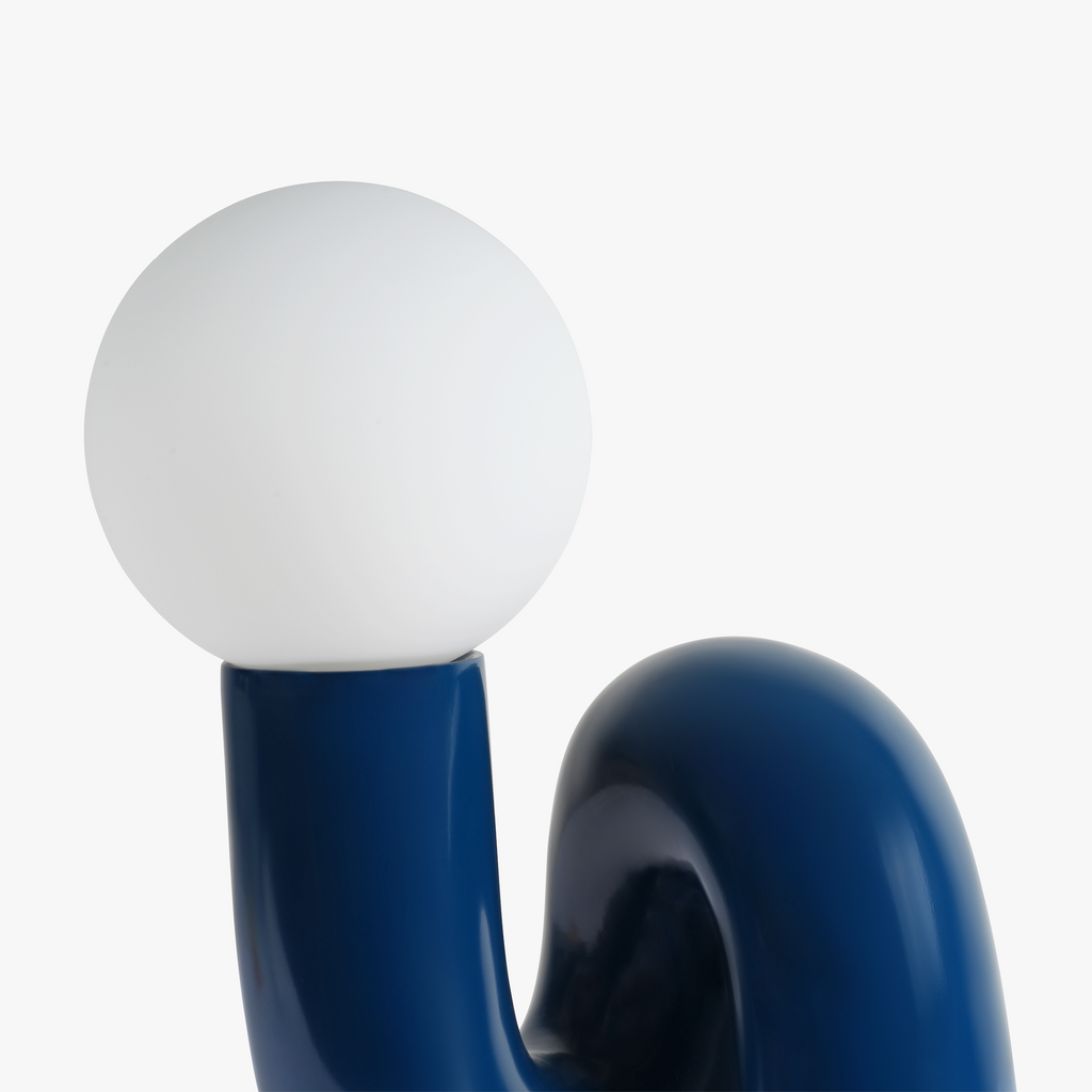 Siena Table Lamp | Sculptural Curved Design for Soft Ambient Lighting