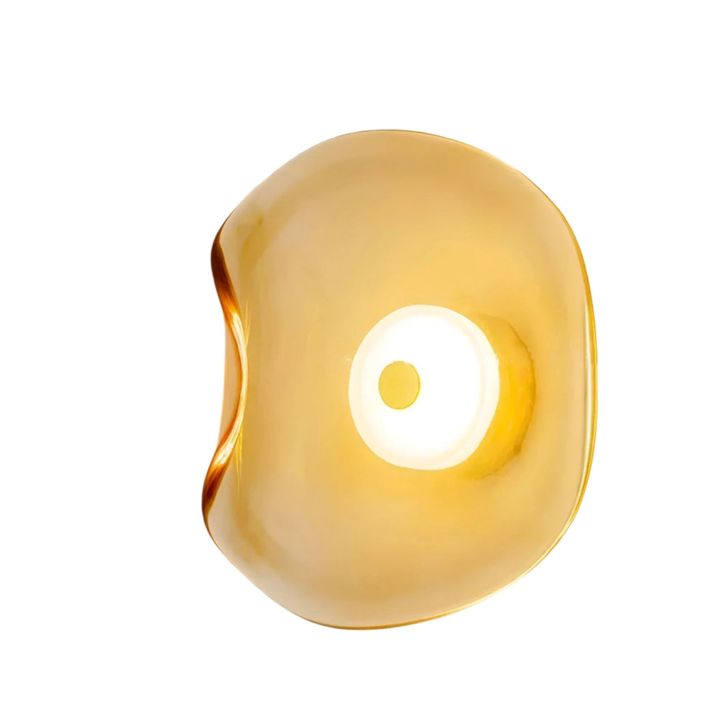 Nami Wall Light | Nordic Curved Glass LED Lighting