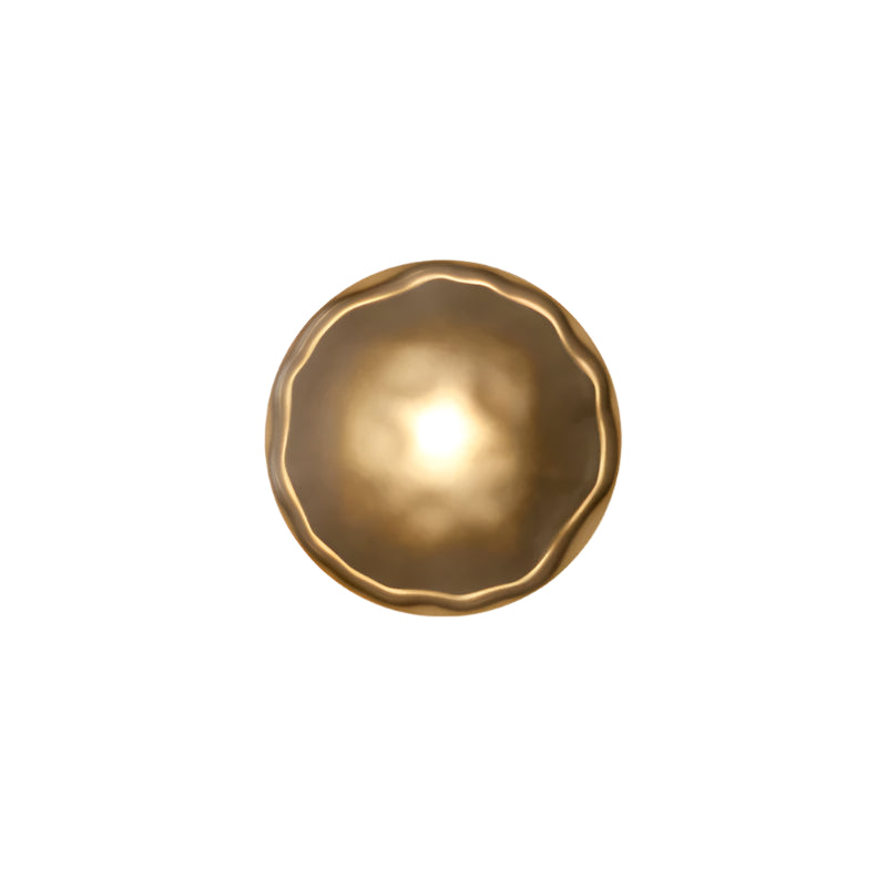 Rilun Wall Light | Modern Round Ripple Glass Minimalist Design