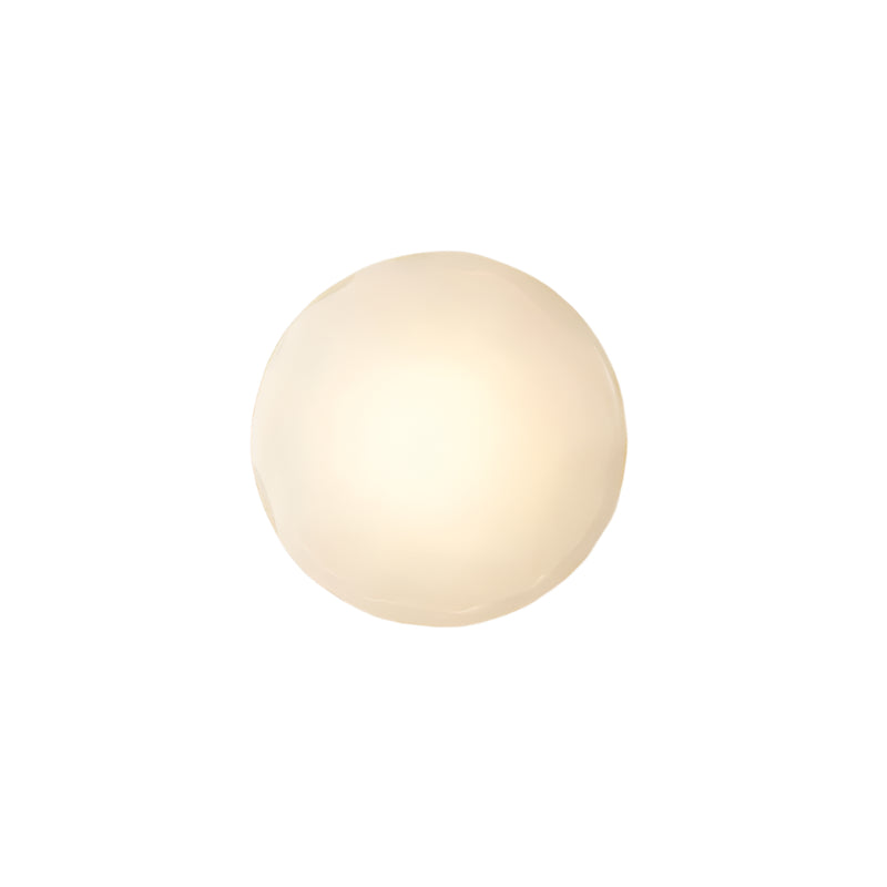 Rilun Wall Light | Modern Round Ripple Glass Minimalist Design