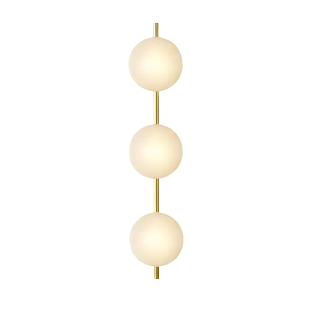 Rilun Wall Light | Modern Round Ripple Glass Minimalist Design
