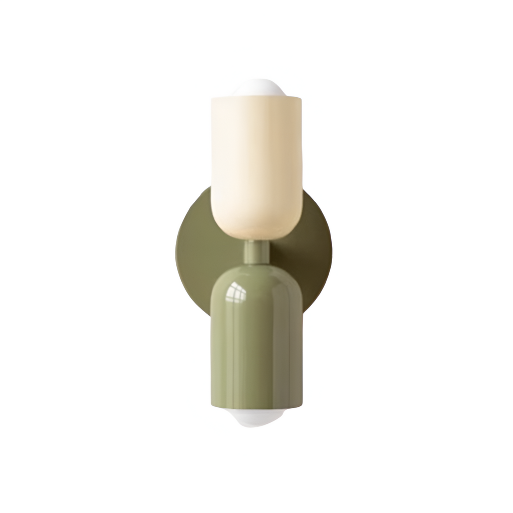 Vareon Wall Light | Modern Colourful Double Head Iron Design