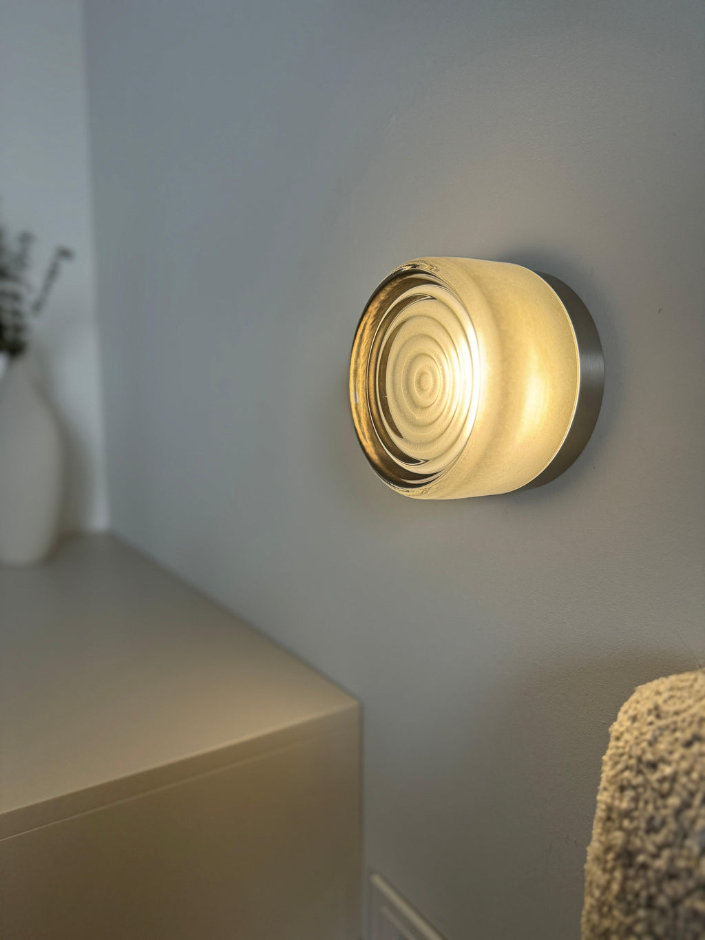 Halo Wall Light Collection | Modern Glass Wall Sconce