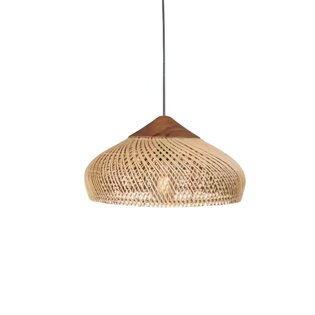 Nara Pendant Light | Retro Bohemian Rattan Ceiling Lighting