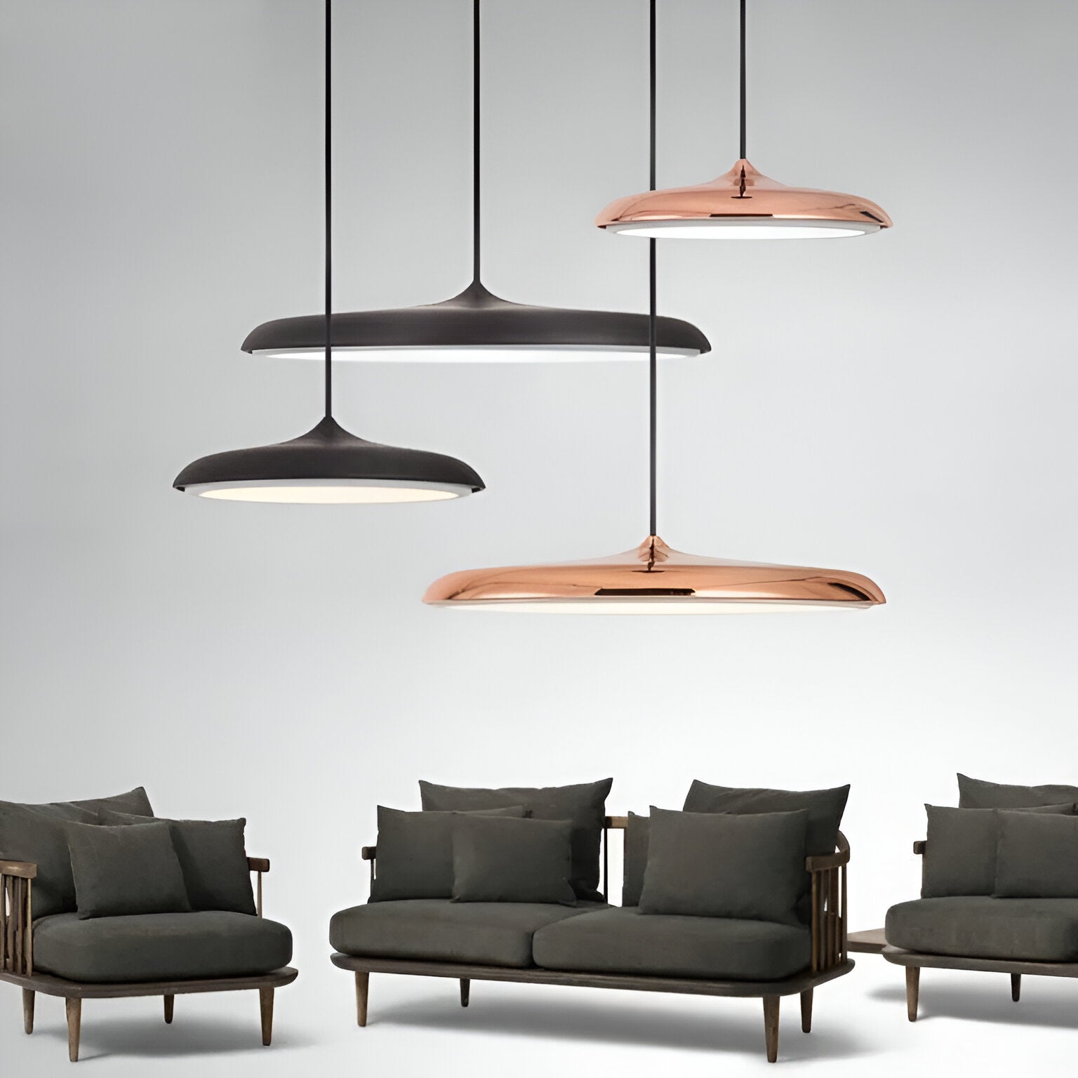 Sova Pendant Light | Nordic Flying Saucer Lighting