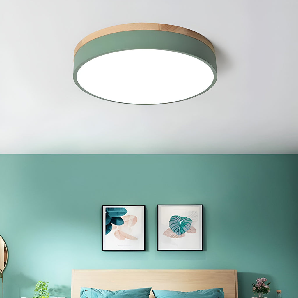 Eira LED Ceiling Light | Nordic Minimalist Flush Design