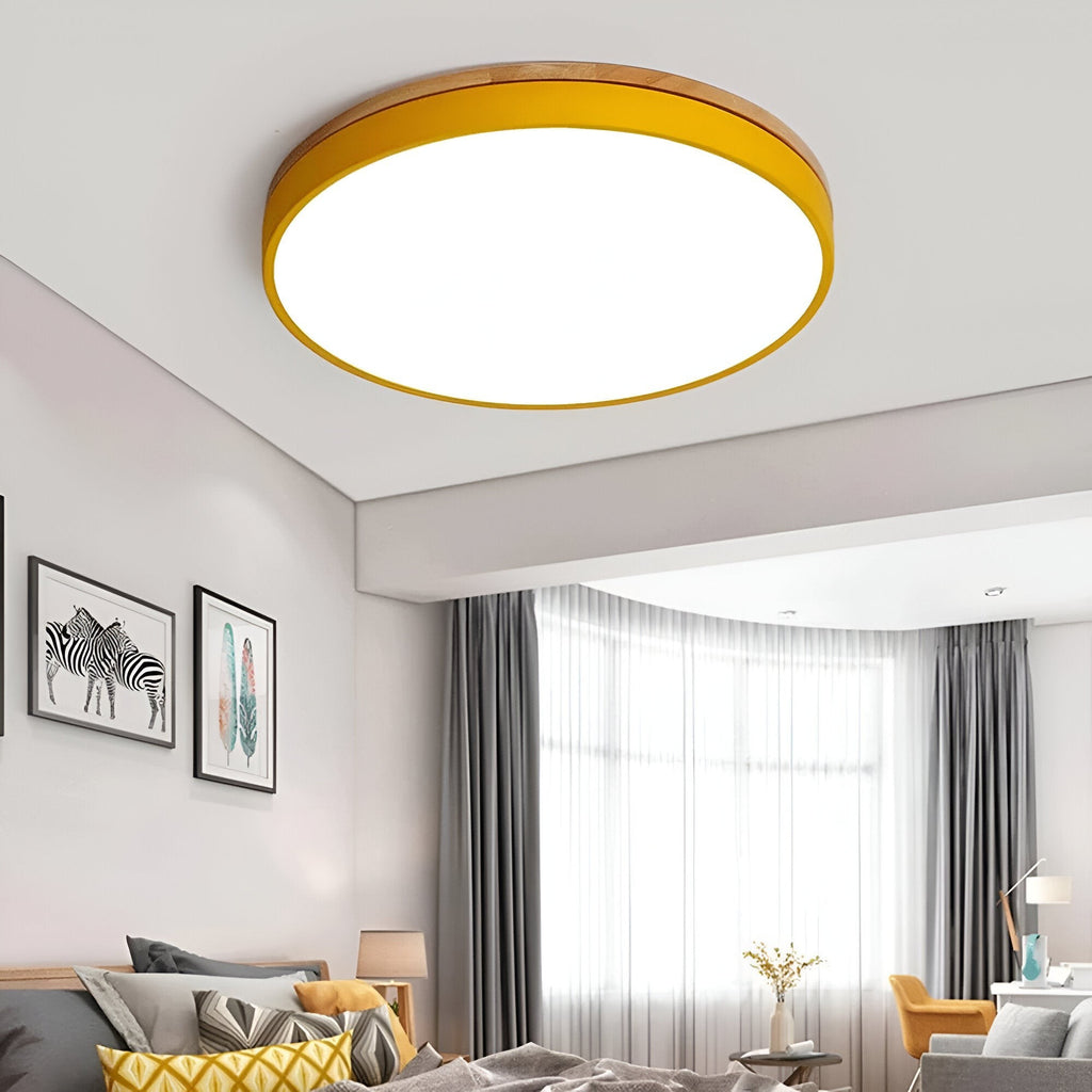 Eira LED Ceiling Light | Nordic Minimalist Flush Design