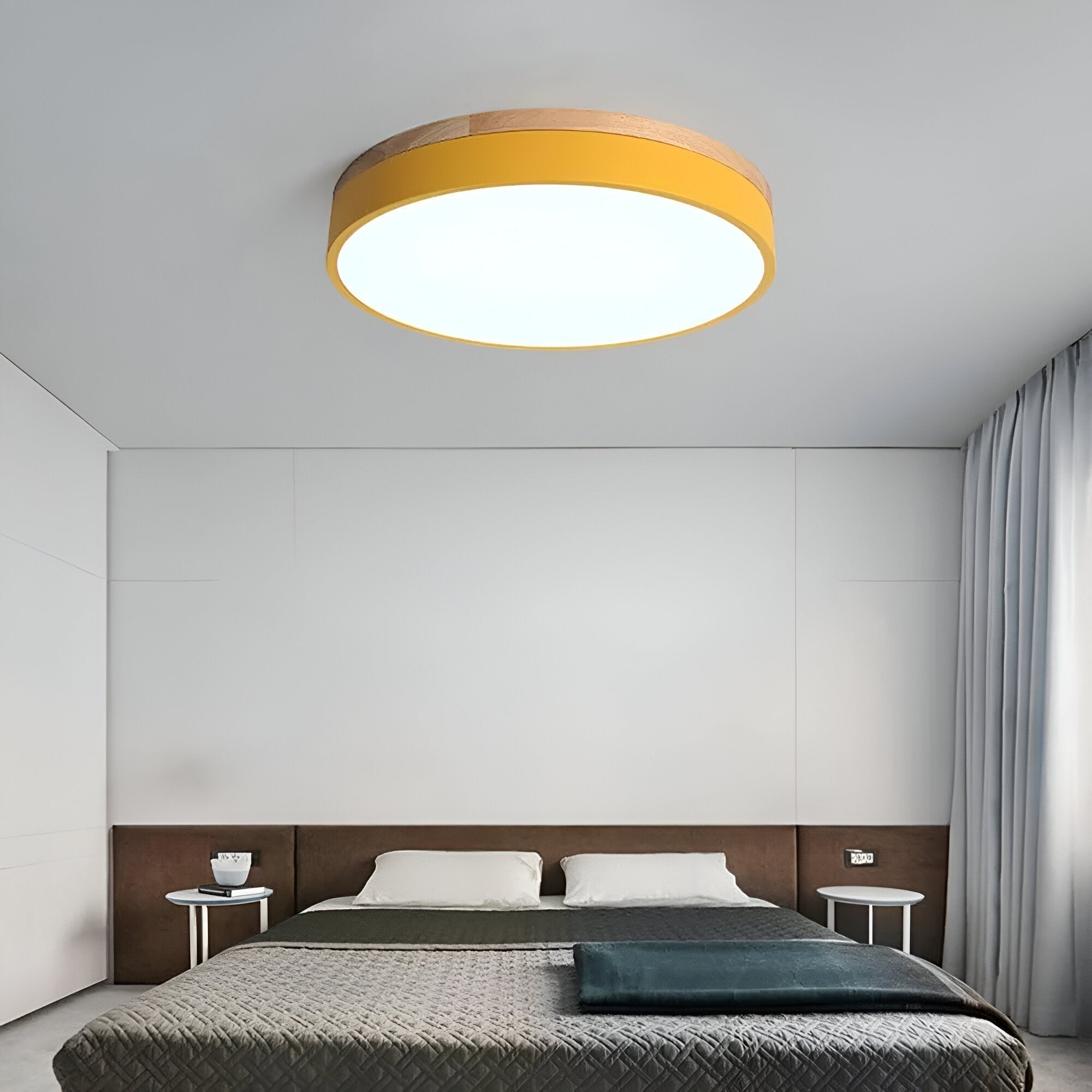 Eira LED Ceiling Light | Nordic Minimalist Flush Design