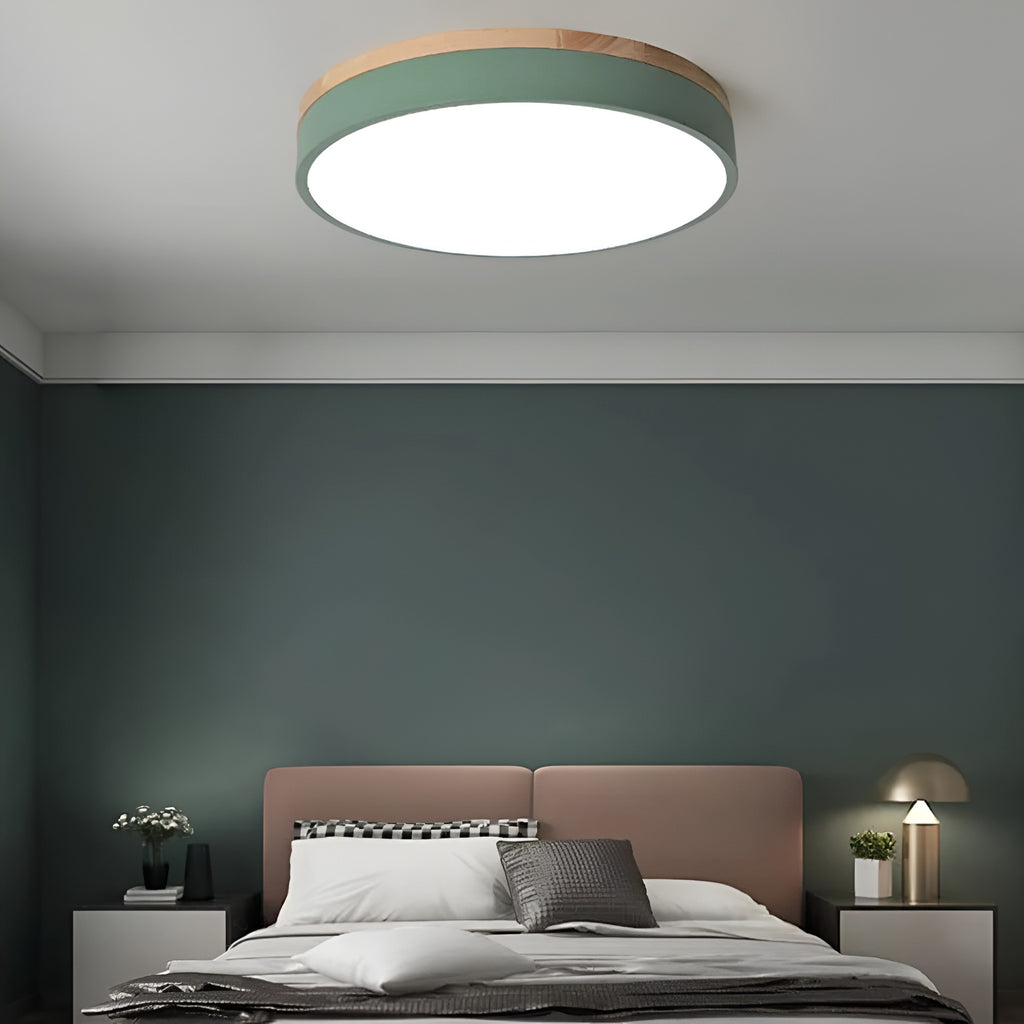 Eira LED Ceiling Light | Nordic Minimalist Flush Design