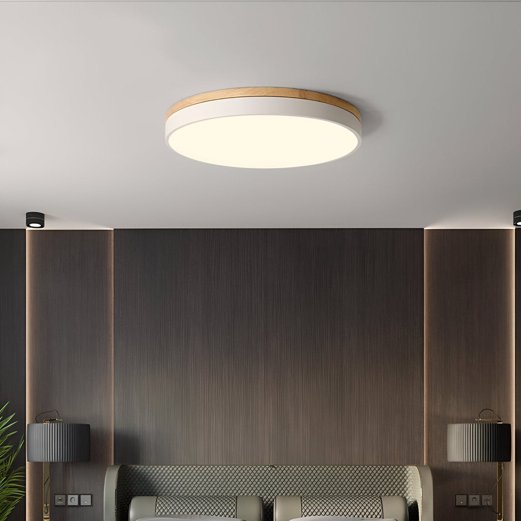 Eira LED Ceiling Light | Nordic Minimalist Flush Design