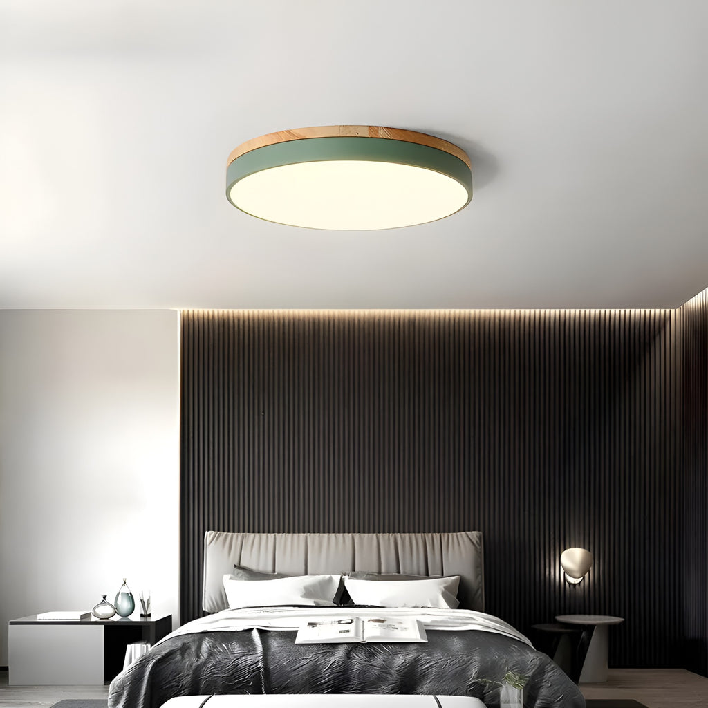 Eira LED Ceiling Light | Nordic Minimalist Flush Design