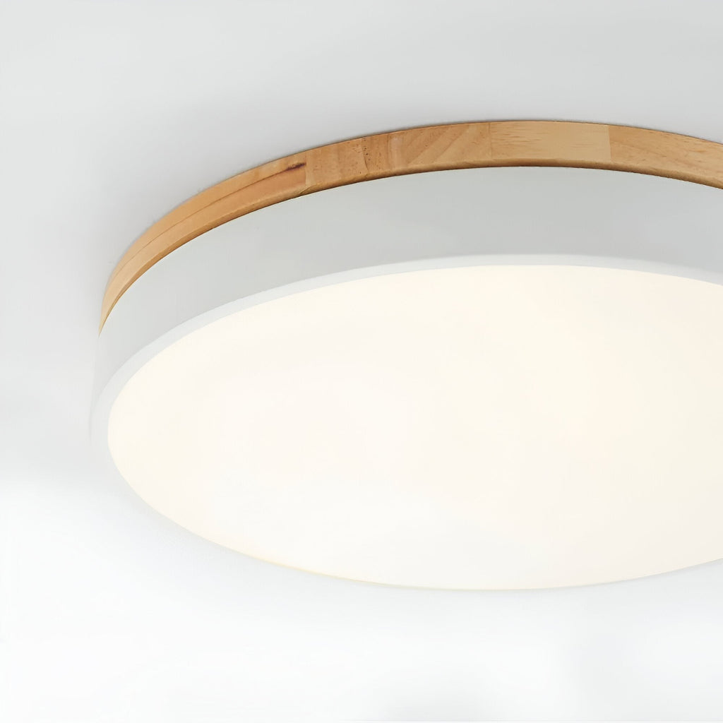 Eira LED Ceiling Light | Nordic Minimalist Flush Design