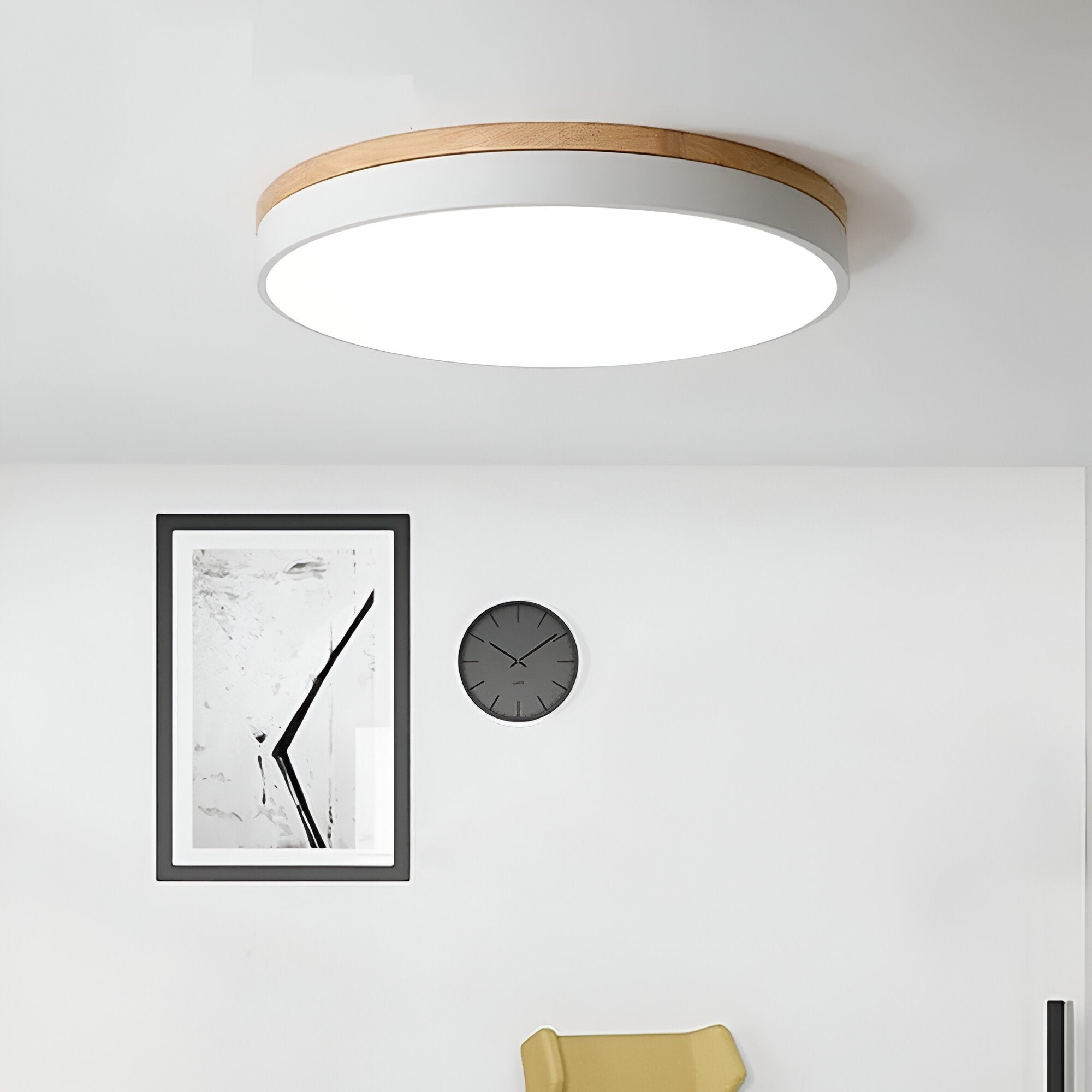 Eira LED Ceiling Light | Nordic Minimalist Flush Design
