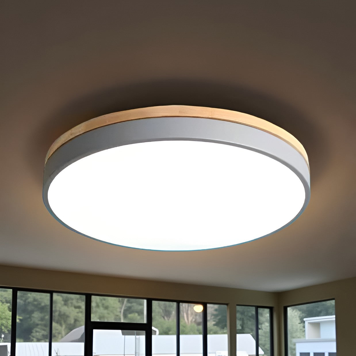 Eira LED Ceiling Light | Nordic Minimalist Flush Design