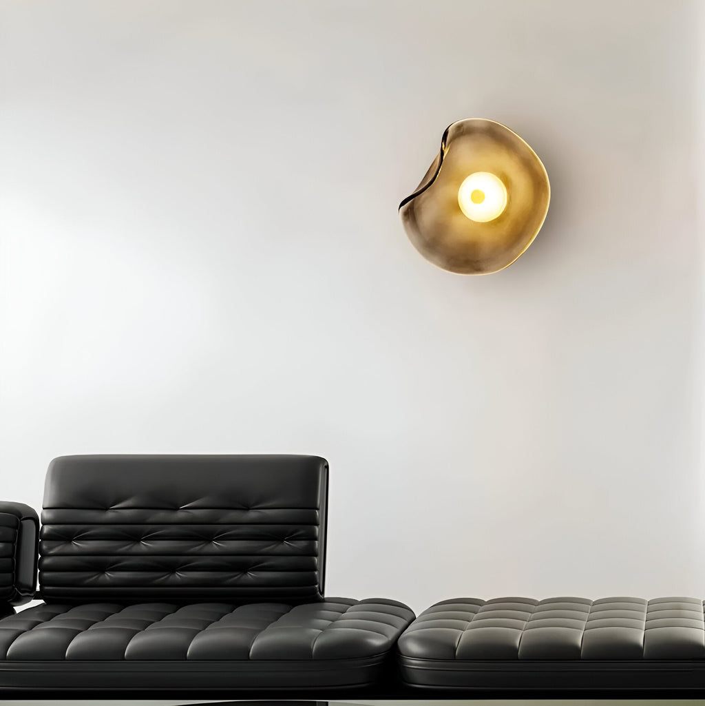 Nami Wall Light | Nordic Curved Glass LED Lighting