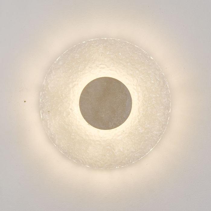 Tera Wall Light | Acrylic Travertine Modern Lighting