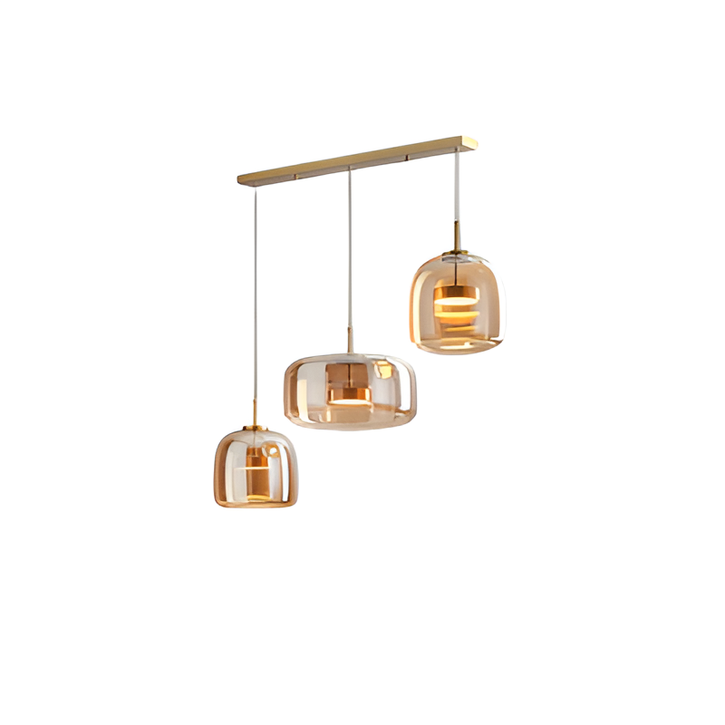 Caldeon Glass Pendant Light | Modern Retro Design