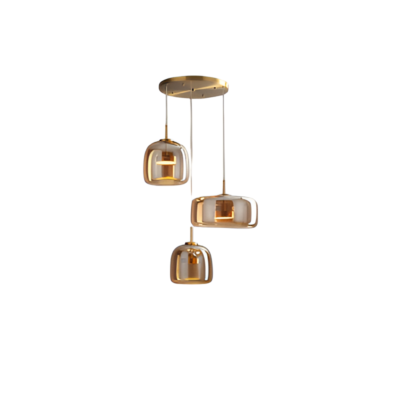 Caldeon Glass Pendant Light | Modern Retro Design