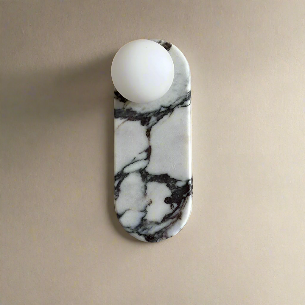 Lisse Wall Light | French Marble Minimalist Lighting