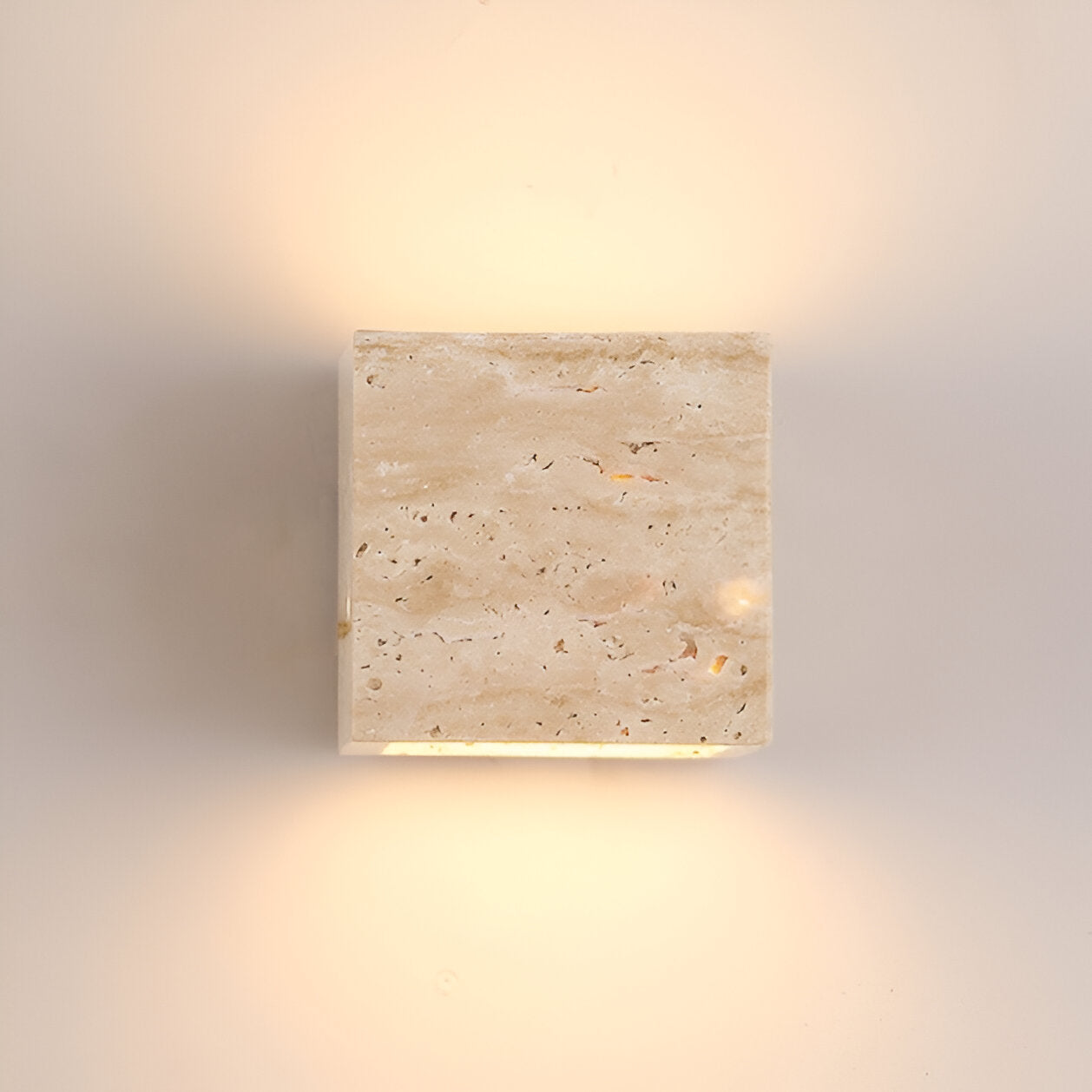 Tavo Outdoor Wall Light | Travertine Minimalist LED Lighting