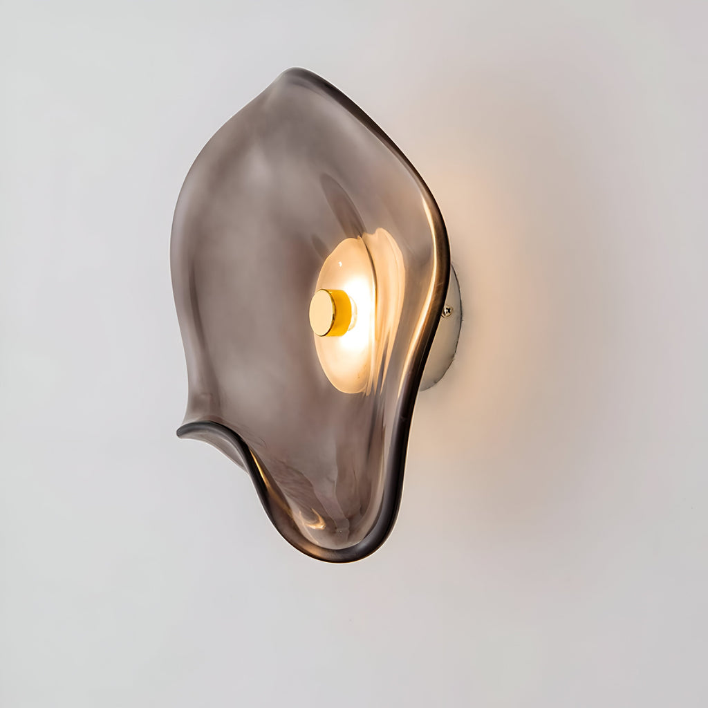Nami Wall Light | Nordic Curved Glass LED Lighting