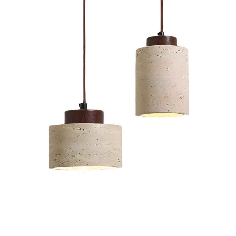 Vesa Pendant Light | Nordic Travertine Minimalist Lighting