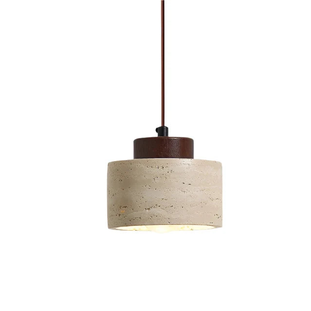 Vesa Pendant Light | Nordic Travertine Minimalist Lighting