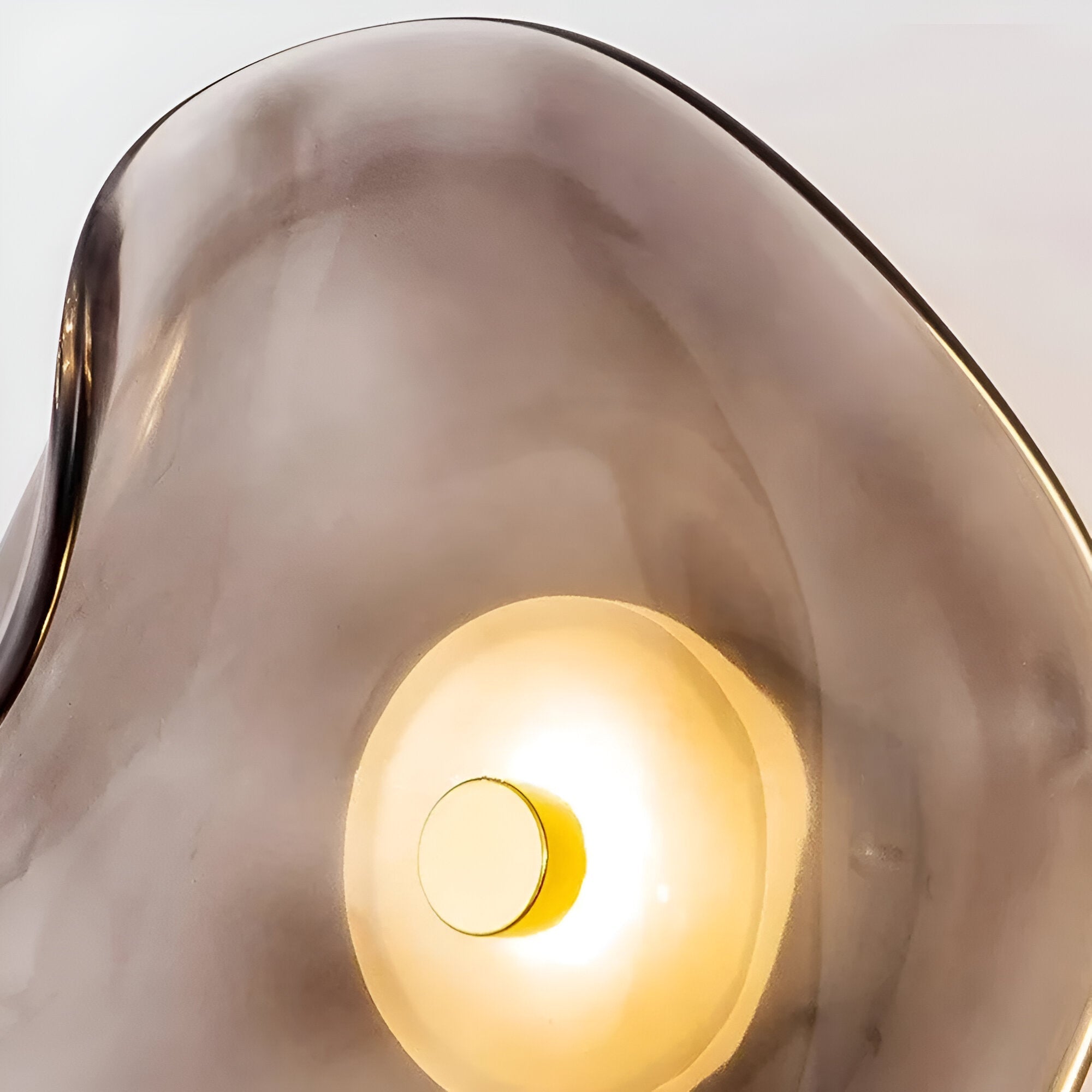 Nami Wall Light | Nordic Curved Glass LED Lighting