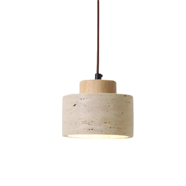 Vesa Pendant Light | Nordic Travertine Minimalist Lighting