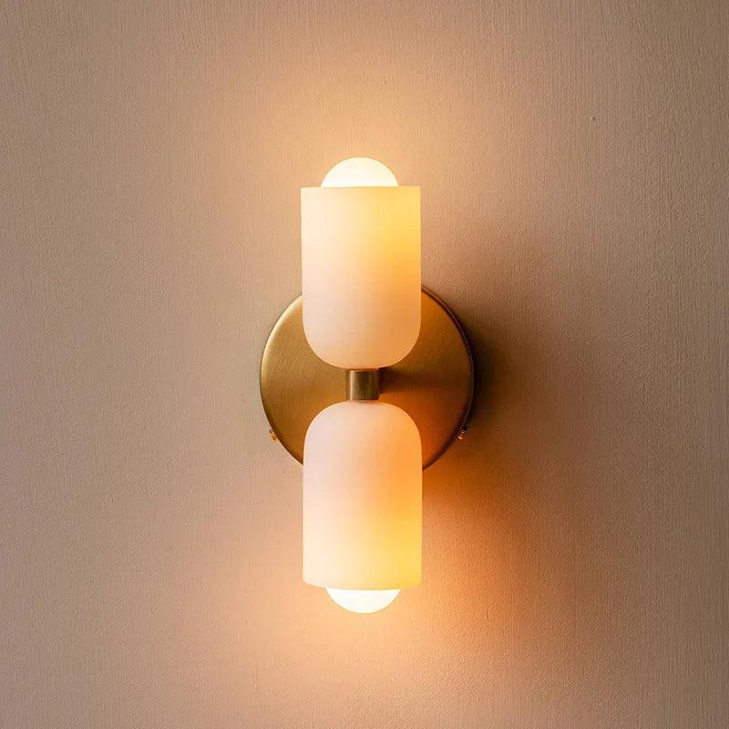 Vara Wall Light | Contemporary Double Head Wall Lamp for Living Room & Bedroom