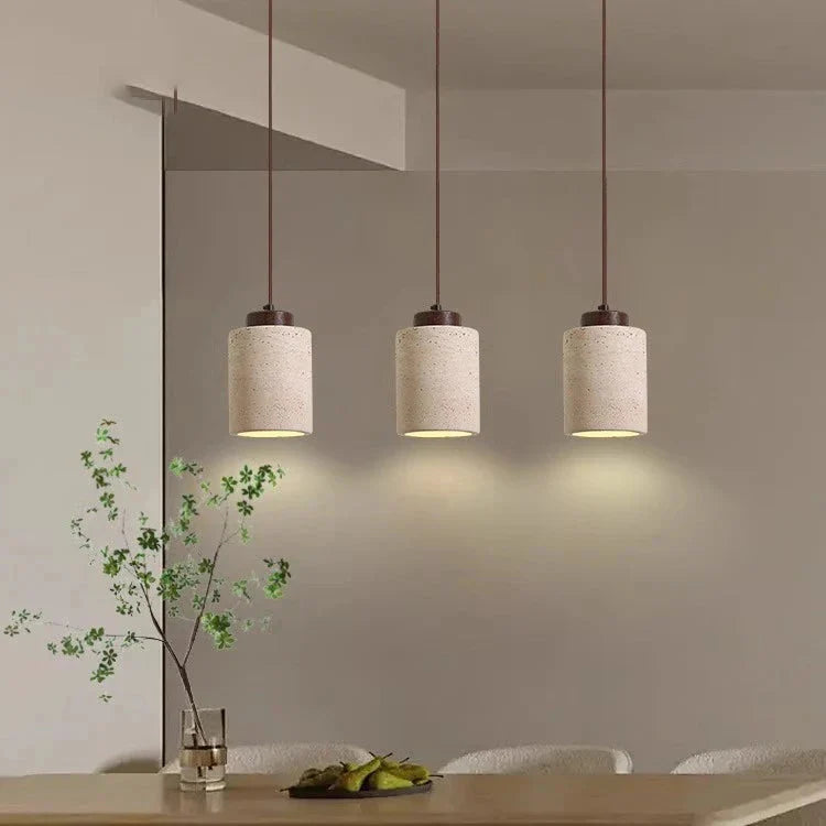Vesa Pendant Light | Nordic Travertine Minimalist Lighting
