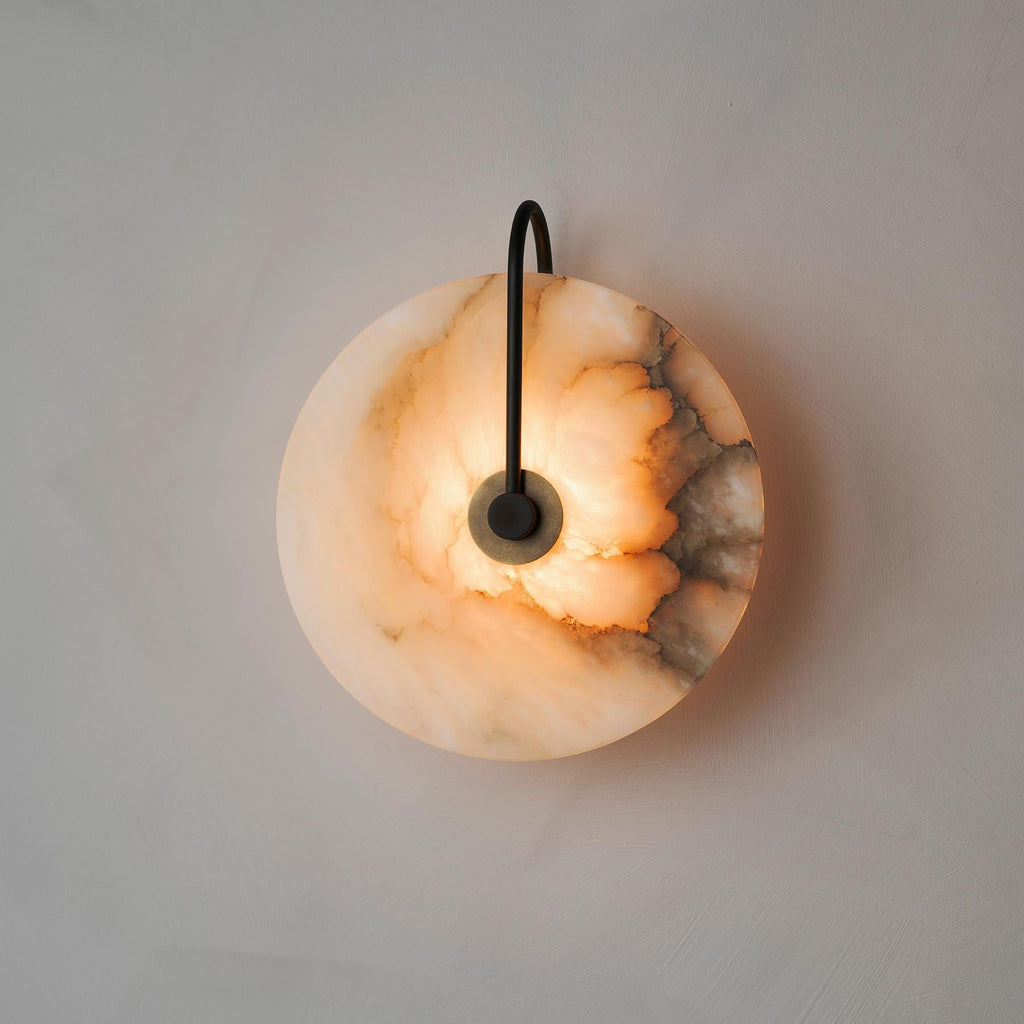 Arno Wall Light | Modern Minimalistic Alabaster Wall Lamp