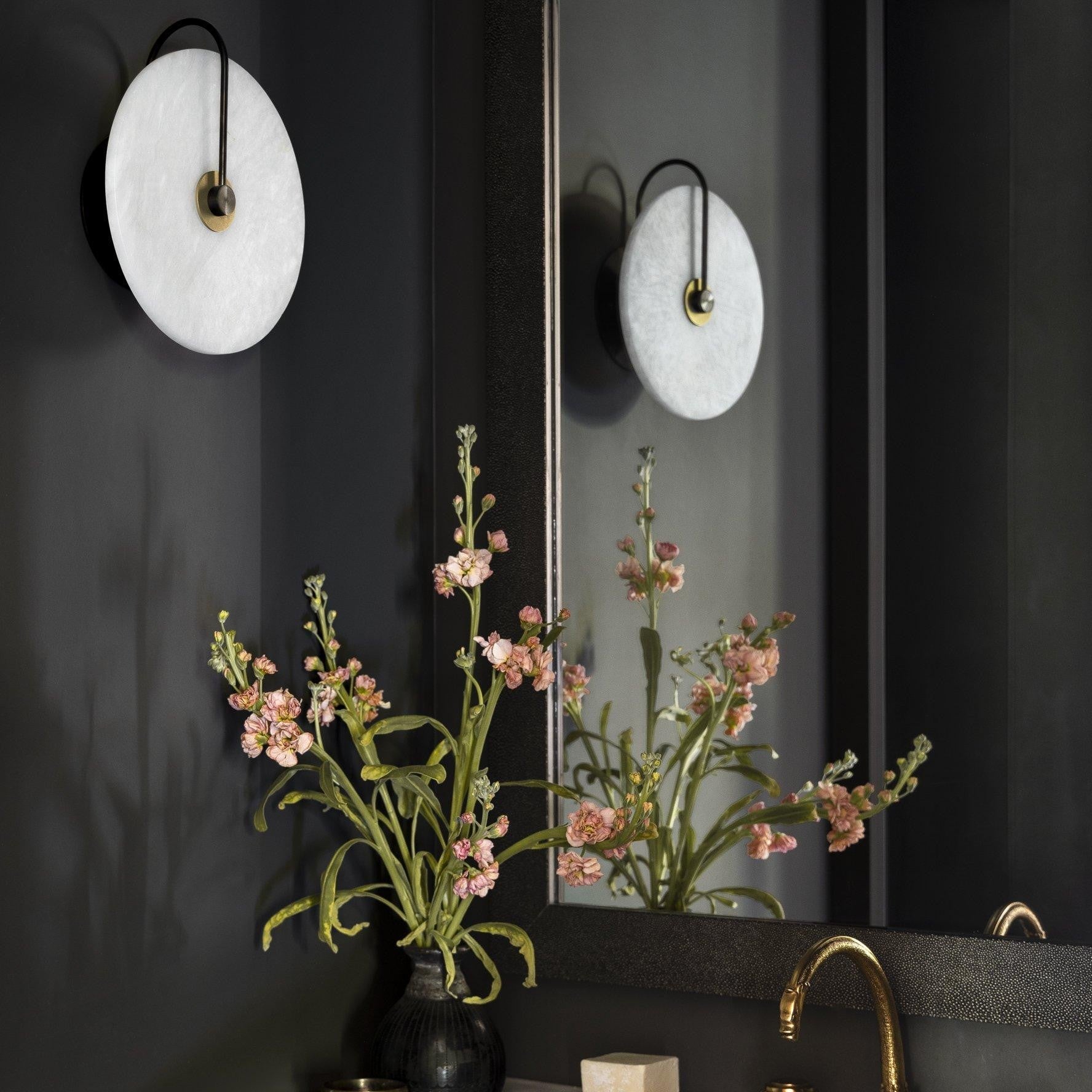 Arno Wall Light | Modern Minimalistic Alabaster Wall Lamp