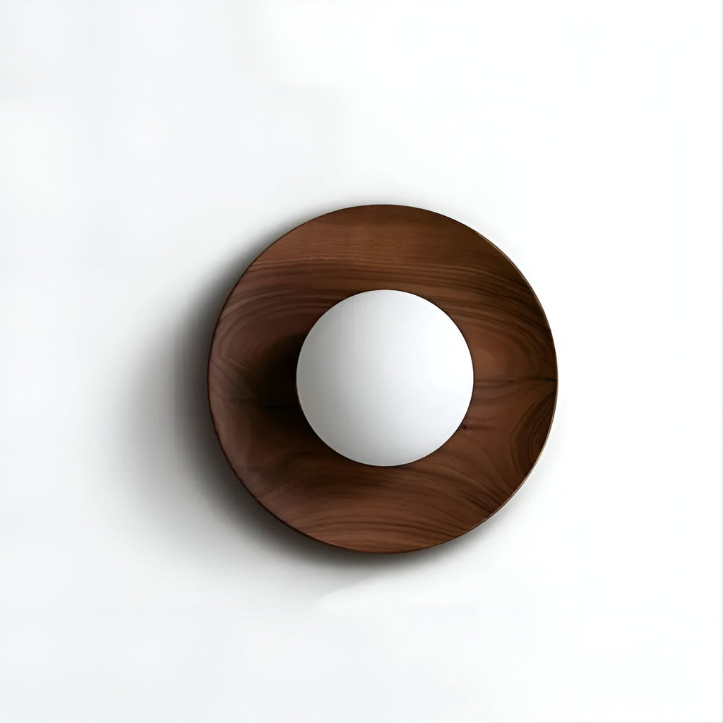 Solis Wall Light | Nordic Natural Wood LED Lighting