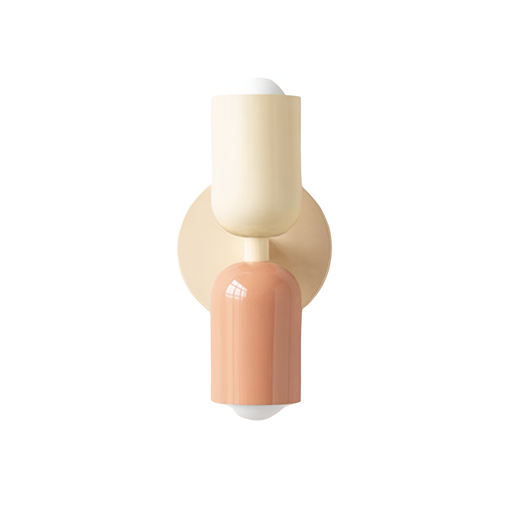 Vareon Wall Light | Modern Colourful Double Head Iron Design