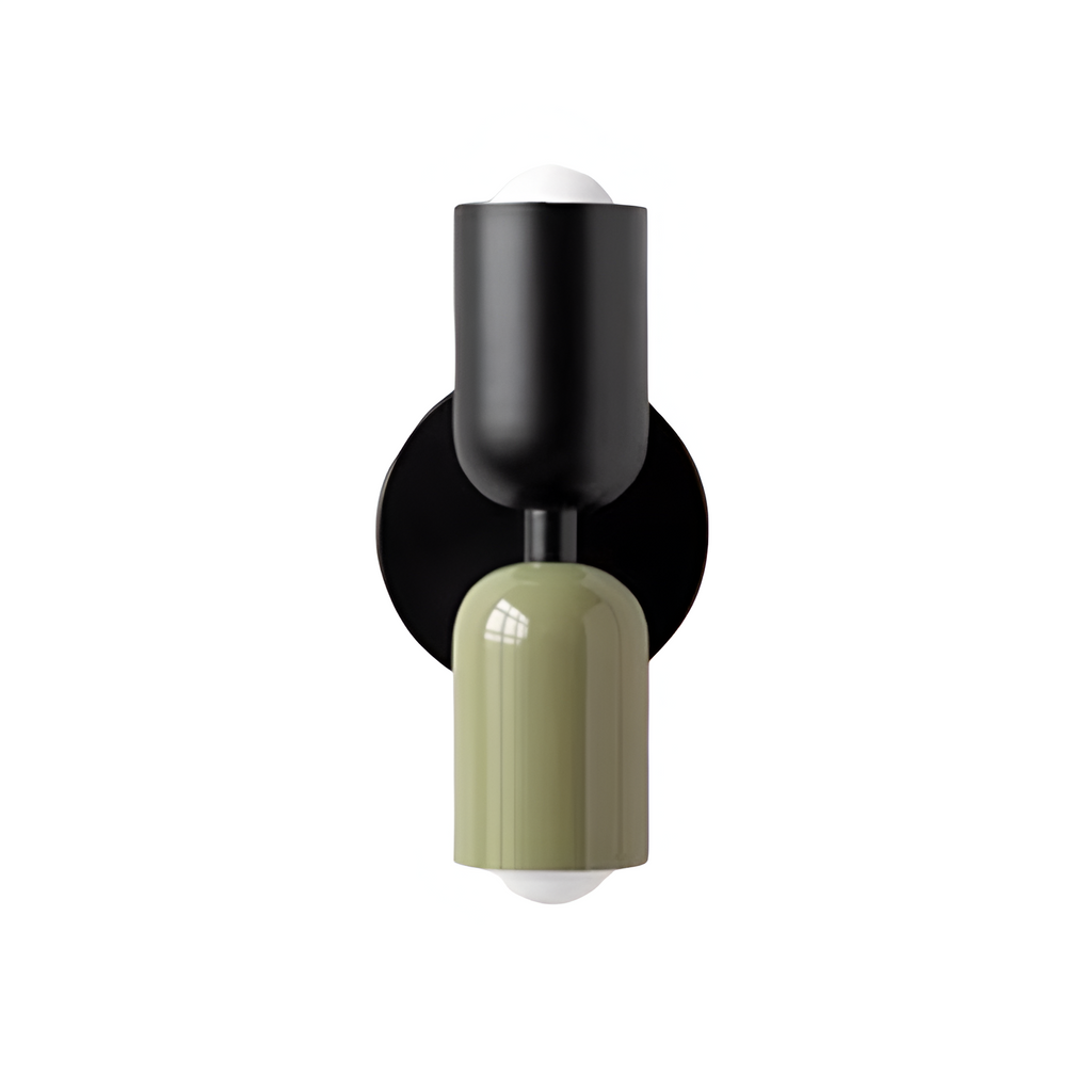 Vareon Wall Light | Modern Colourful Double Head Iron Design