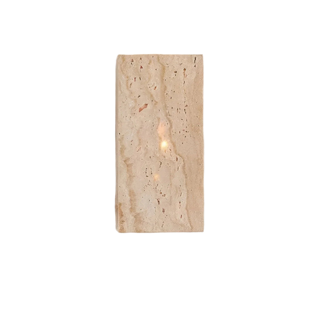 Tavo Outdoor Wall Light | Travertine Minimalist LED Lighting