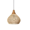 Rafi Pendant Light | Boho Rattan Ceiling Lighting
