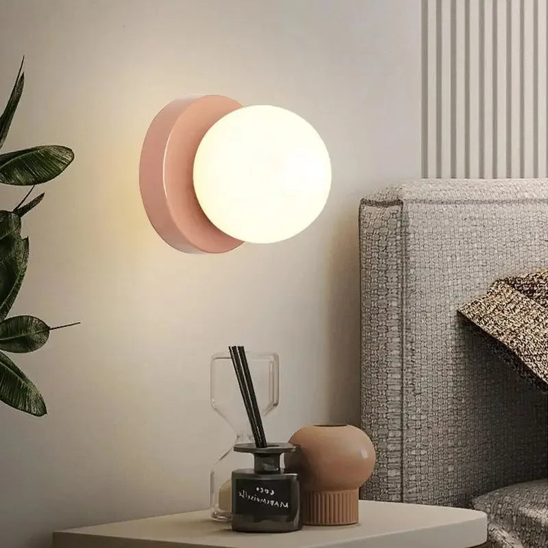 Norell LED Wall Light | Nordic Rounded Minimalist Design