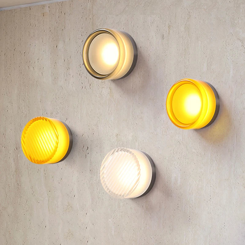Lurei Wall Light | Smart Dimple Acrylic Minimalist Design