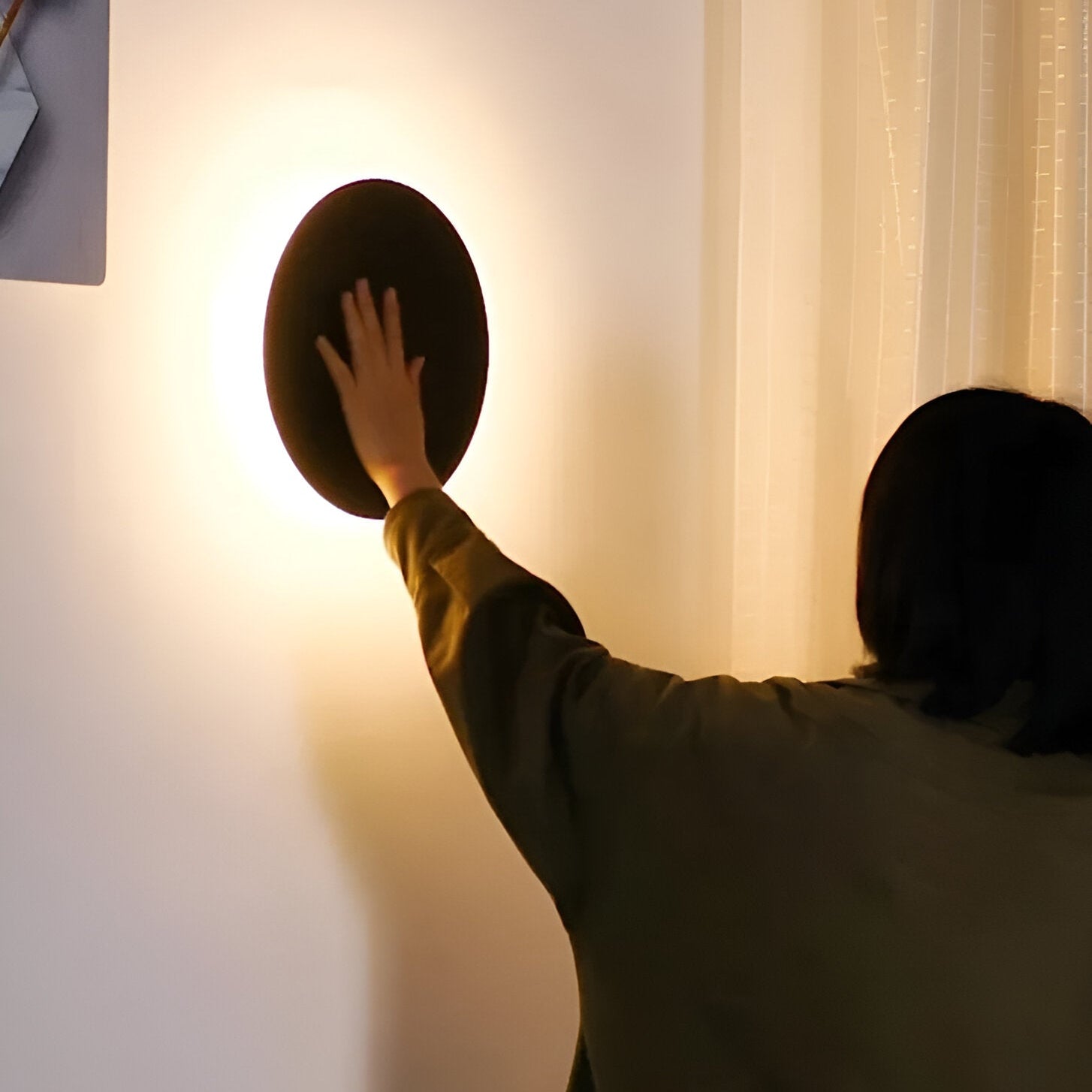 Svala Round LED Wall Light | Modern Nordic Minimalist Design