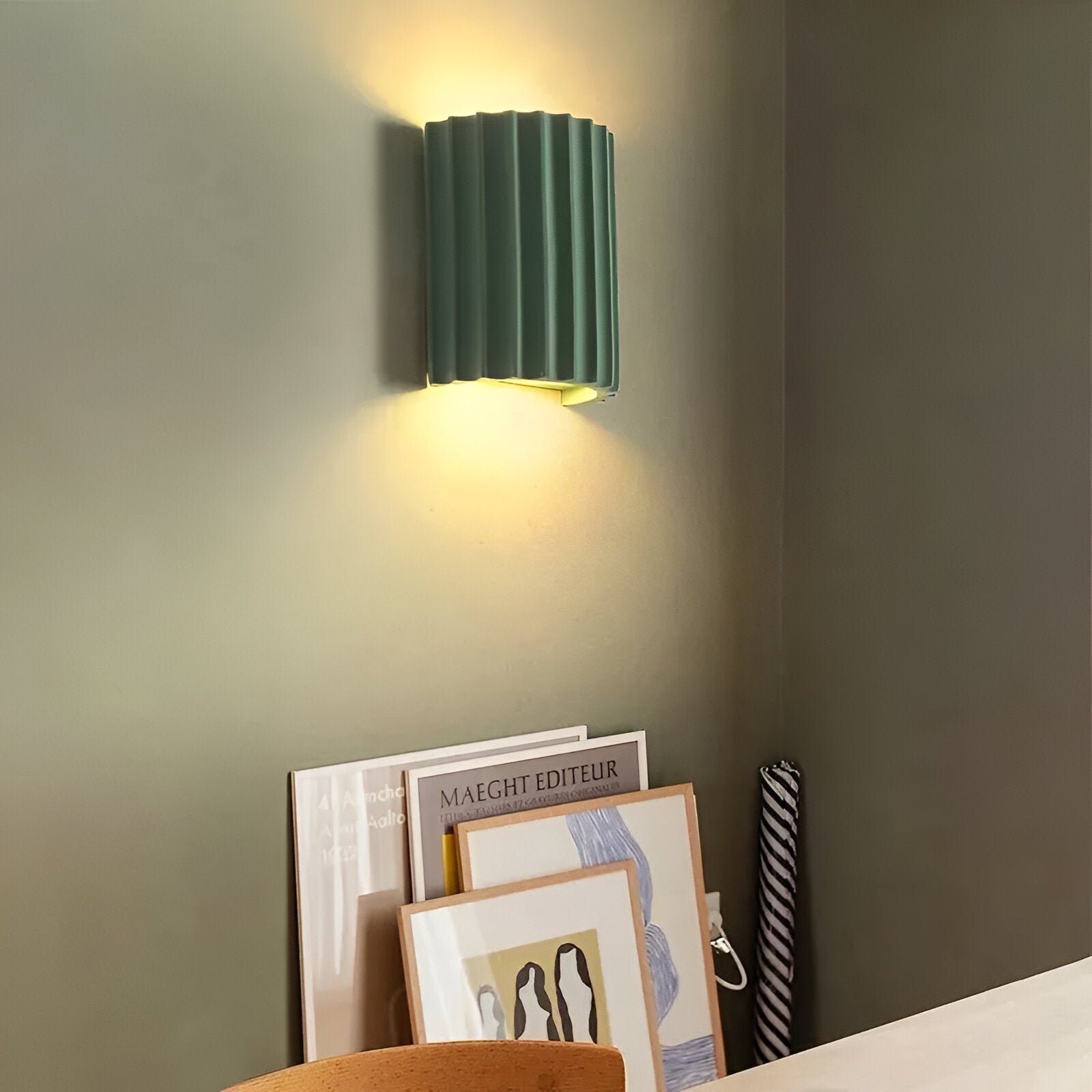Elvian Wall Light | Minimalist Resin Sculptural Design