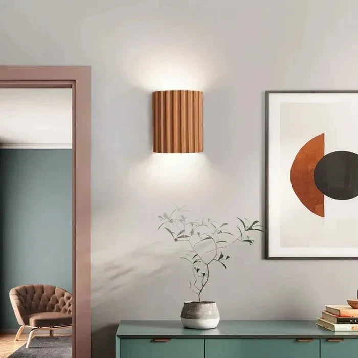 Elvian Wall Light | Minimalist Resin Sculptural Design