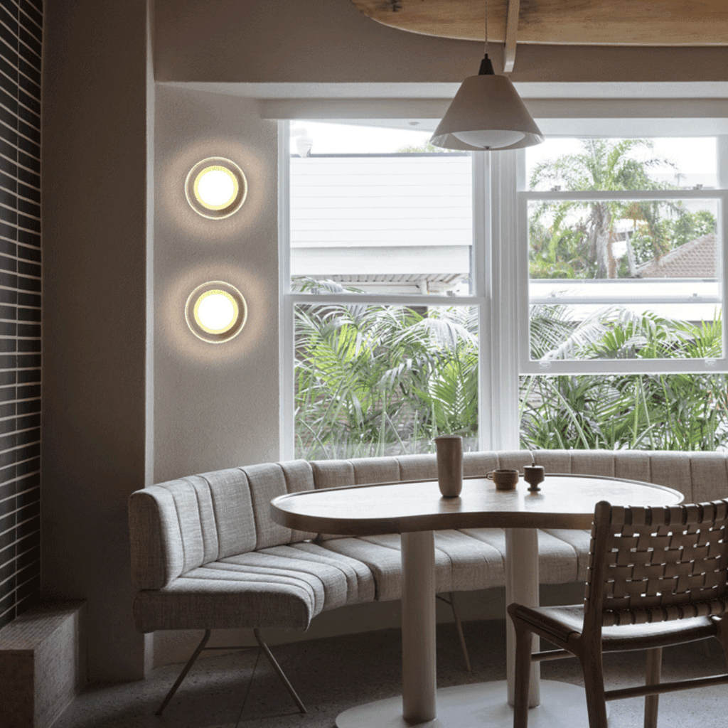 Elara Wall Light | Modern Circular Wall Lamp for Living Room & Bedroom